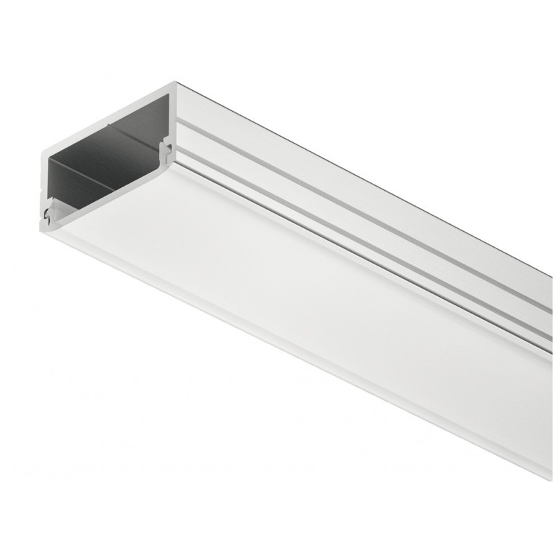 Profilo alluminio per striscia LED da applicare 2.5m